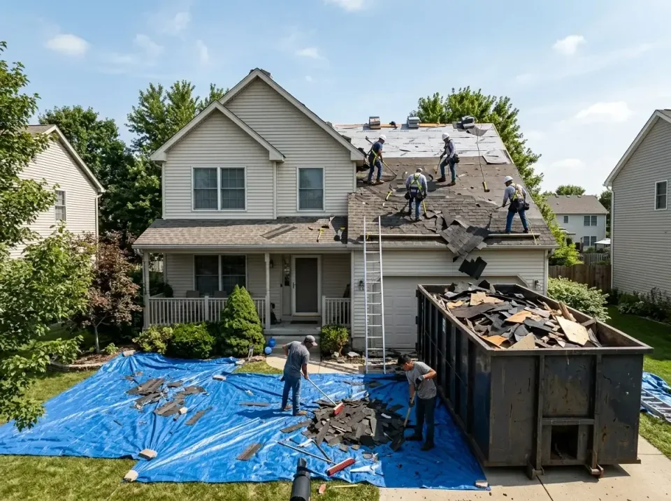 roof-replacement-debris-remova-004 — frequently asked questions, Cheapest Dumpster Rentals in Pinellas Park, FL